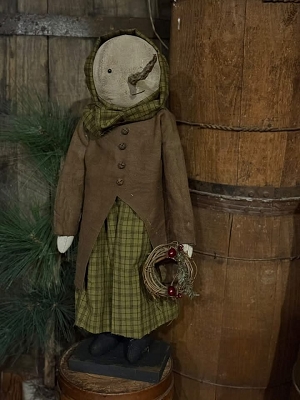 Prim Snowman Girl 21